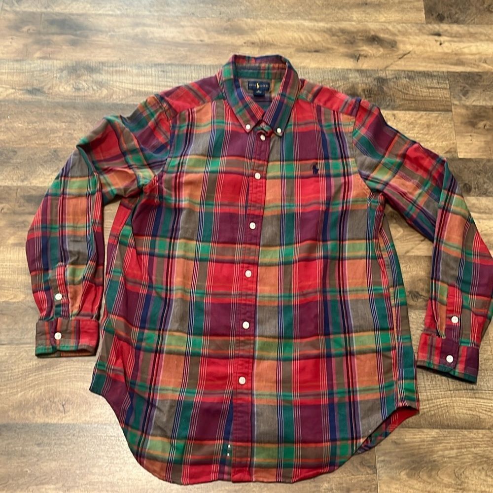 Polo Ralph Lauren long sleeve button down shirt size XL(18-20)